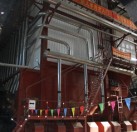 寧城光大熱力130T、65T往復(fù)爐排熱水爐